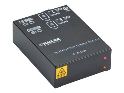Black Box ServSwitch DKM Receiver, Fibre Single-Link DVI