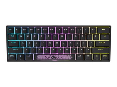 CORSAIR Gaming K65 RGB MINI 60% Keyboard backlit USB US key s