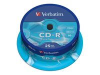 Verbatim CD-R Extra Protection - 25 x CD-R - 700 MB 52x - spindle