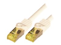 M-CAB RAW CAT 7 SFTP, PiMF 25cm Netværkskabel Hvid