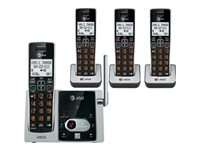AT&T CL82413 Cordless phone answering system with caller ID/call waiting DECT 6.0 
