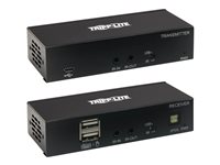 Tripp Lite DisplayPort to HDMI over Cat6 Extender Kit with KVM Support, 4K 60Hz, 4:4:4, USB, PoC, HDCP 2.2, up to 230 ft., TAA Video/audio ekspander