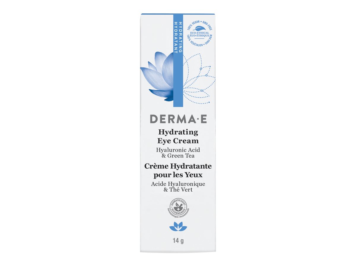 Derma E Hydrating Hyaluronic Acid & Green Tea Eye Cream - 14g