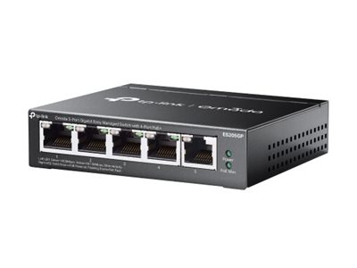 TP-Link Omada ES205GP V1 switch 5 ports Product shot Front 79200