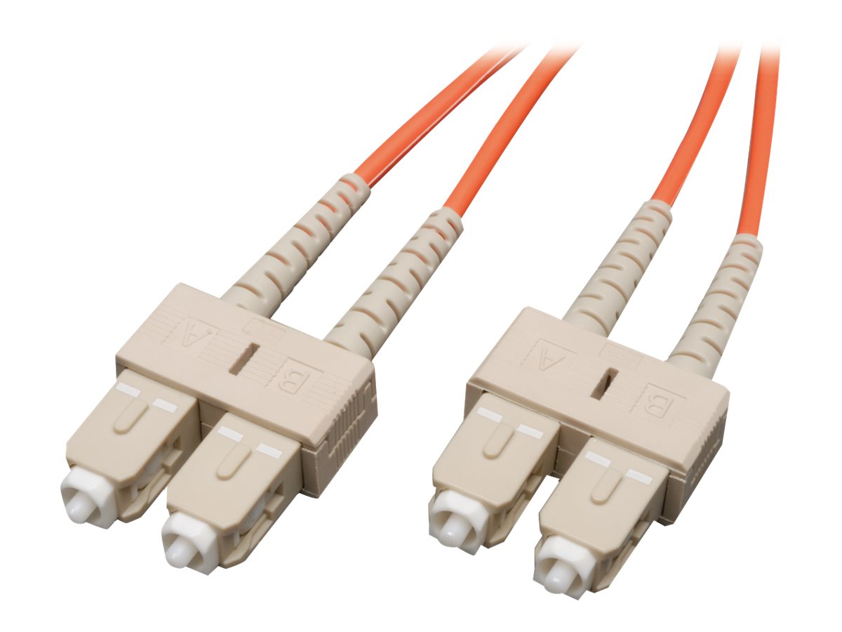 Tripp Lite 1M Duplex Multimode 50/125 Fiber Optic Patch Cable SC/SC 3' 3ft 1 Meter
