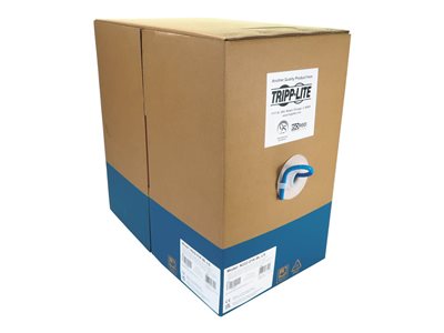 Eaton Tripp Lite Series Cat6 1G Solid Core UTP Bulk Ethernet Cable, LSZH, Blue, 1000 ft. (305 m)
