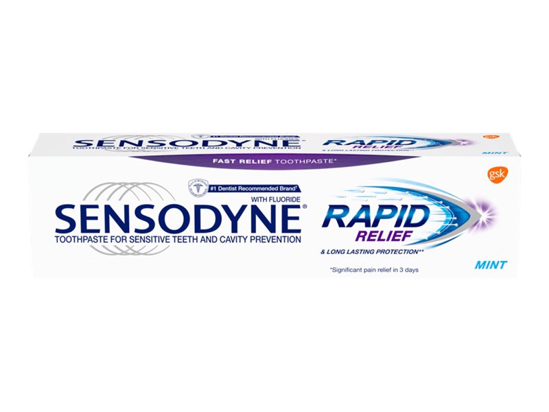 Sensodyne Rapid Relief Toothpaste - Mint - 75ml