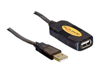 DELOCK Kabel USB 2.0 Verlaeng, aktiv 10m