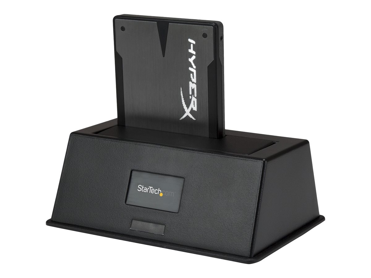 StarTech.com USB 3.0 SATA III Docking Station SSD / HDD with UASP - External Hot-Swap Dock w/ support for 2.5"/3.5" drives (SDOCKU33BV) - řadič úložiště - SATA 6Gb/s - USB 3.0 – foto 3
