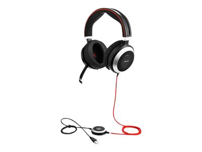 JABRA Evolve 80 UC stereo Headset full - 7899-829-209
