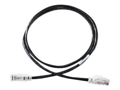 CLARITY 6 MODULAR PATCH CORD, BLACK, 15, CATEGORY 6, FOUR-PAIR UTP STRANDED 24 A
