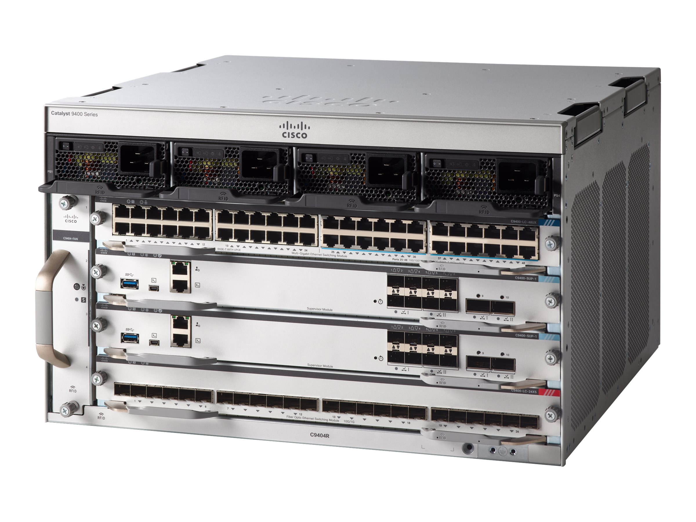 CISCO Catalyst 9400 Series 4 slot chass