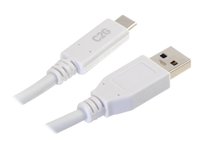 C2G 3ft USB C 3.0 to USB Cable - USB C to USB A - M/M - USB kabel typ C - USB typ A do USB-C - 91.4 cm – foto 4