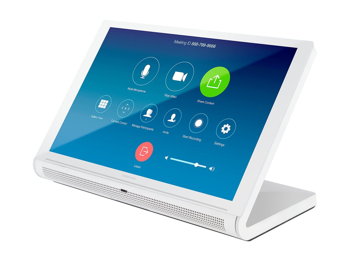 Crestron 10.1 in. Tabletop Touch Screen, White Smooth – foto 2