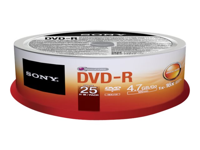 Sony DMR-47 - 25 x DVD-R