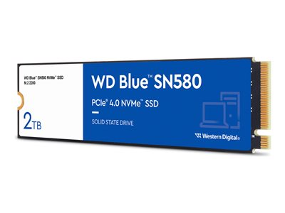 SSD WD Blue M.2 2280 2TB NVMe SN580 intern - WDS200T3B0E