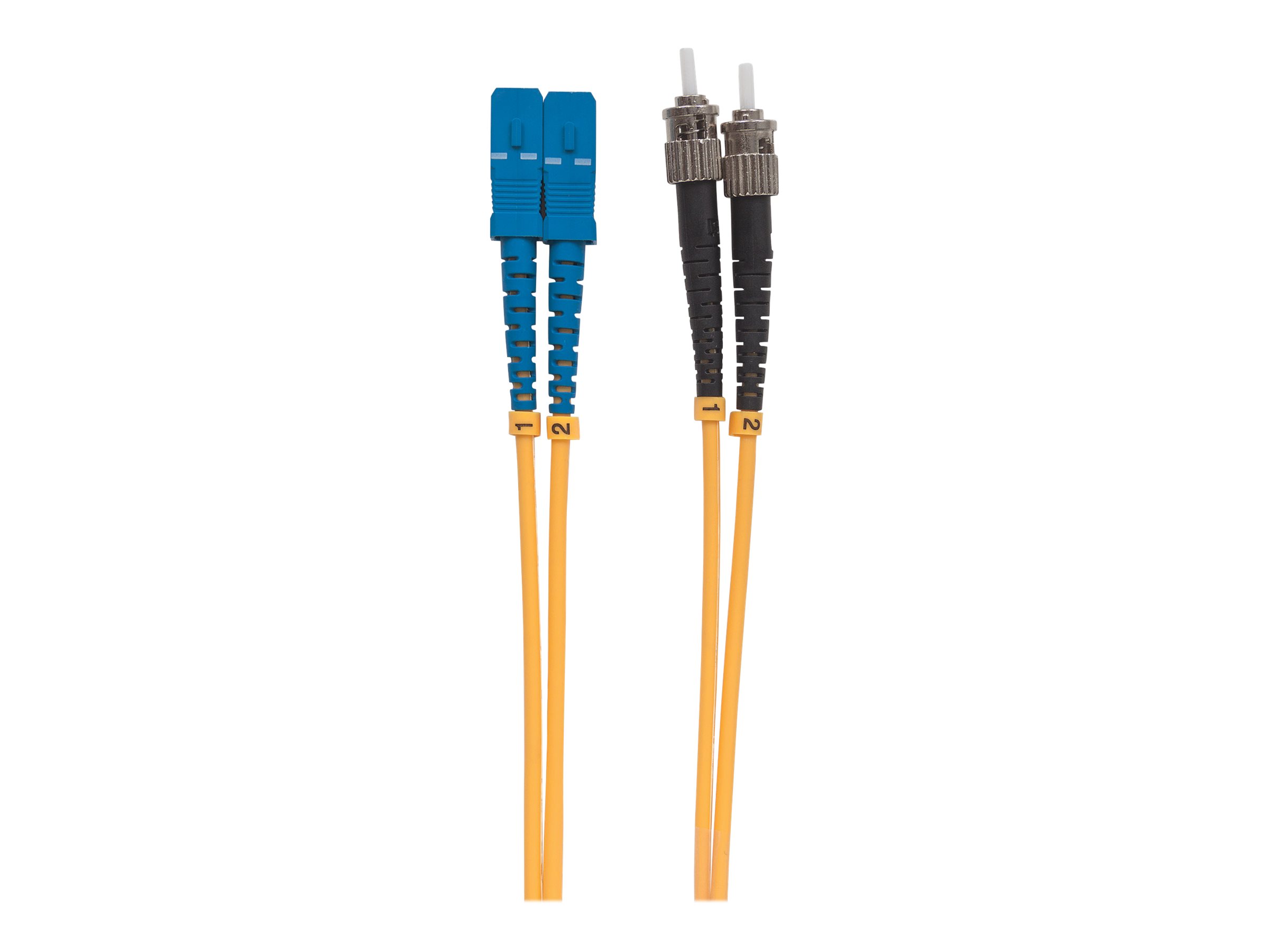 FIBER OPTIC PATCH CABLE, DUPLEX, SINGLE-MODE