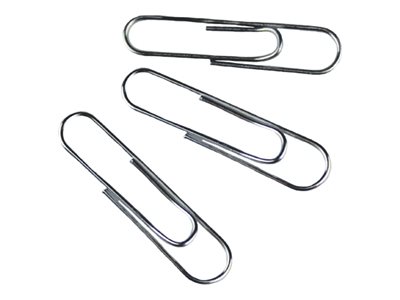 Whitecroft Essentials Large Paper Clips 32 Mm Silver Pack Of 1000