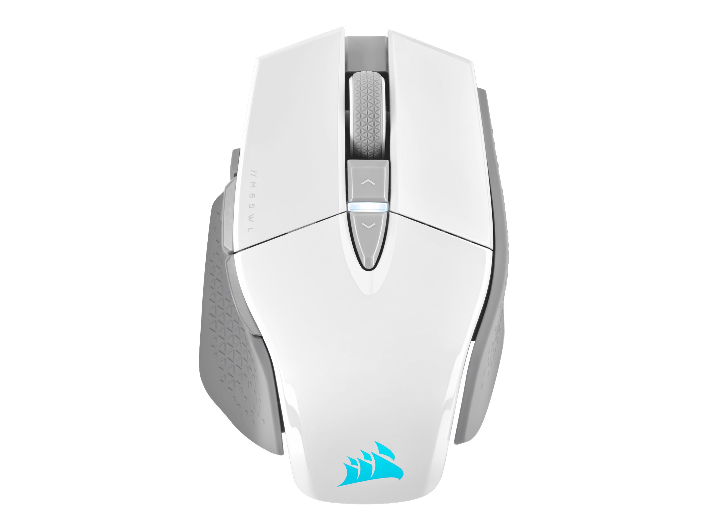 CORSAIR Gaming M65 RGB ULTRA WIRELESS mouse Bluetooth 2.4 GHz Product shot Right-angle 80000