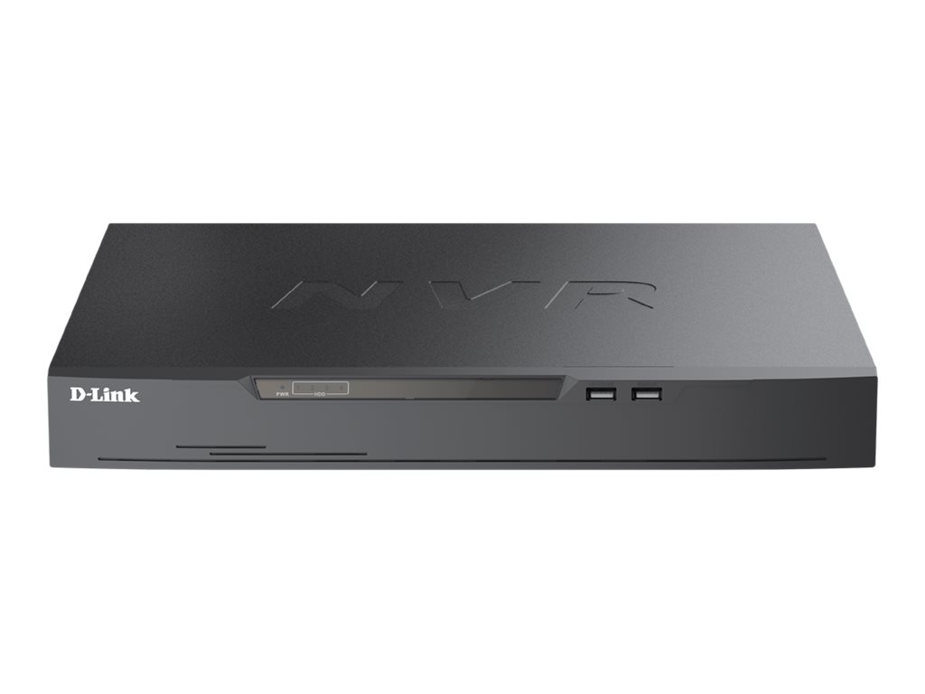 D-Link DNR-F4432-16P standalone NVR 32 Product shot Front 79650