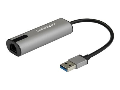 StarTech.com 2.5GbE USB A to Ethernet Adapter, NBASE-T NIC, USB 3.0 Type A 2.5 GbE /1 GbE Multi Speed Gigabit Network, USB 3.1 Laptop to RJ45/LAN, Lenovo X1 Carbon, HP EliteBook/ ZBook