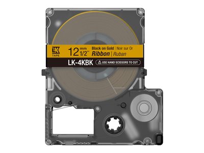 EPSON Ruban LK-4KBK - Satin - Noir / Or
