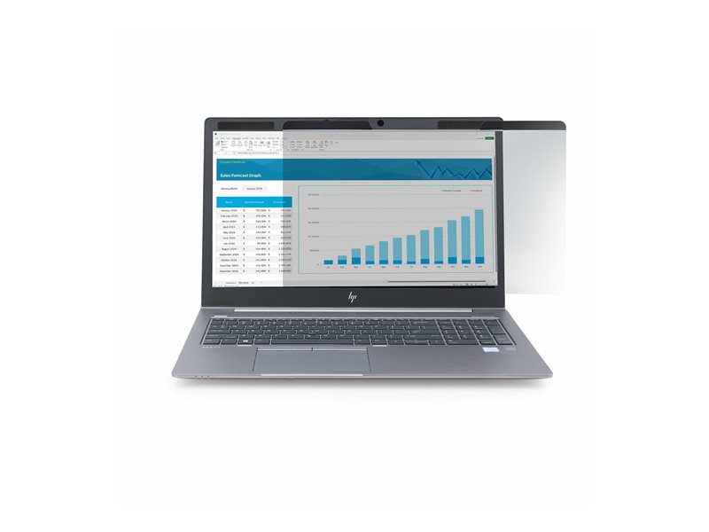 StarTech .com Magnetic Privacy Screen For 16-Inch 16:10 Laptop, TAA