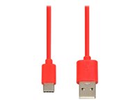 iBOX USB 2.0 USB Type-C kabel 1m Rød