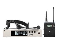 Sennheiser EW 100 G4-ME3-G Trådløst mikrofonsystem Kabling 1.6mV/Pascal Kardioide Beige Sort