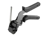 Startech Metal Cable Tie Tool, Metal Zip Tie Tightener Tool, Stainless Steel Cable Tie Installation Gun, Tensioning and Cutting Zip Ties Tool, Tensioner and Cutter for Metal Tie Wrap - 316SS Cable Tie Gun (CBMMCTTOOL) - cable tie installation tool - TAA Compliant