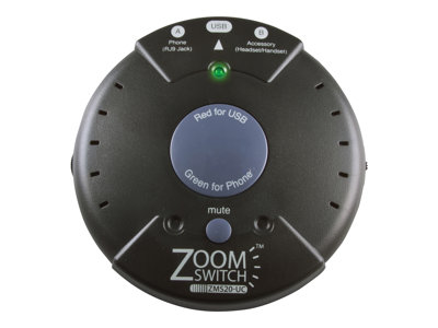 ZoomSwitch ZMS20-UC Handset/headset switch