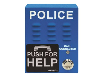 Viking E-1600-60A Police emergency phone blue