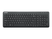 Lenovo 300 Wireless Compact - Keyboard - wireless - 2.4 GHz - QWERTY - US - black - retail