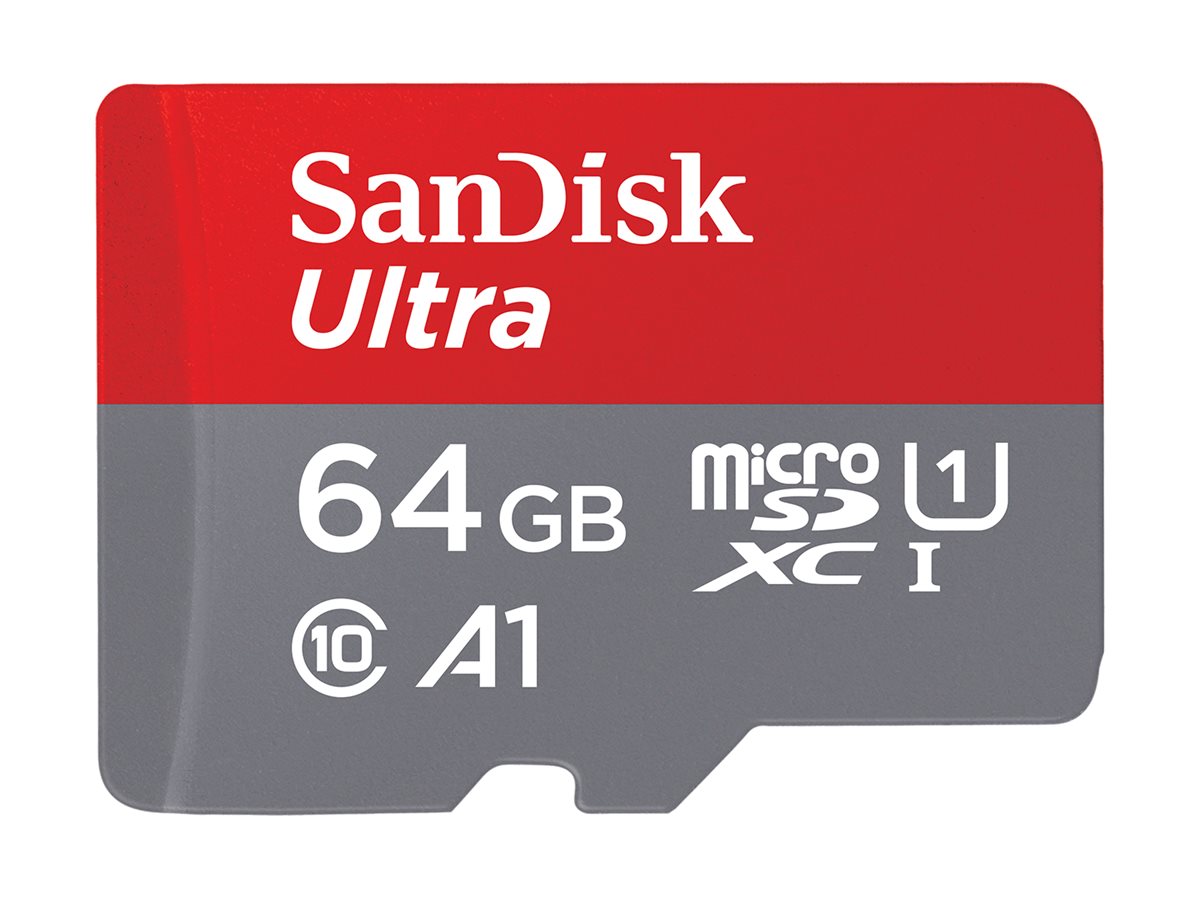 SanDisk Ultra - Flash memory card (microSDXC to SD adapter included)