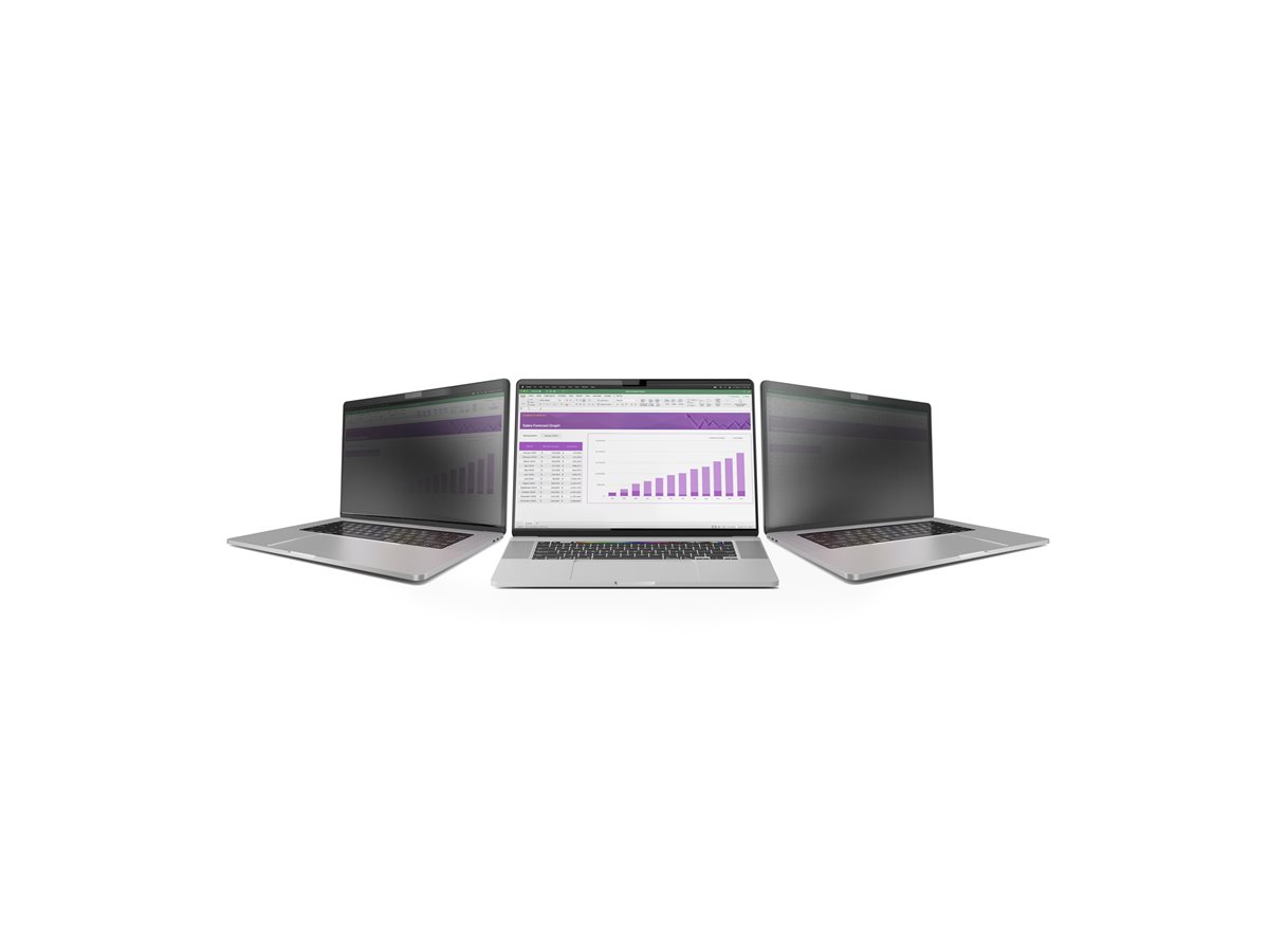 StarTech.com 16-inch MacBook Pro 21/23 Laptop Privacy Screen, Anti-Glare Privacy Filter with 51% Blue Light Reduction, Monitor Screen Protector with +/- 30 deg. Viewing Angle - Reversible Matte/Glossy Sides (16M21-PRIVACY-SCREEN) - filtr pro zvýšení soukromí k notebooku (horizontální) – foto 6
