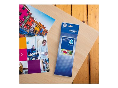 BROTHER LC528XLC Cyan Ink Cartridge – Brother