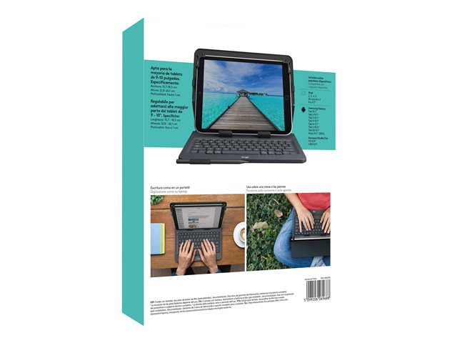 Logitech 920-008341 Universal Folio Kb F.Tablets (UK
