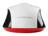 ModeCom MC-WM9.1 Optisk Trådløs Sort Rød Hvid