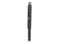 Chief 12-18" Adjustable Extension Column - For Projector - Black mounting component - for projector - black - TAA Compliant