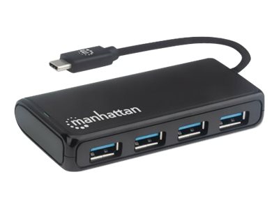 MANHATTAN 164924, Kabel & Adapter USB Hubs, MH 4-Port 164924 (BILD3)