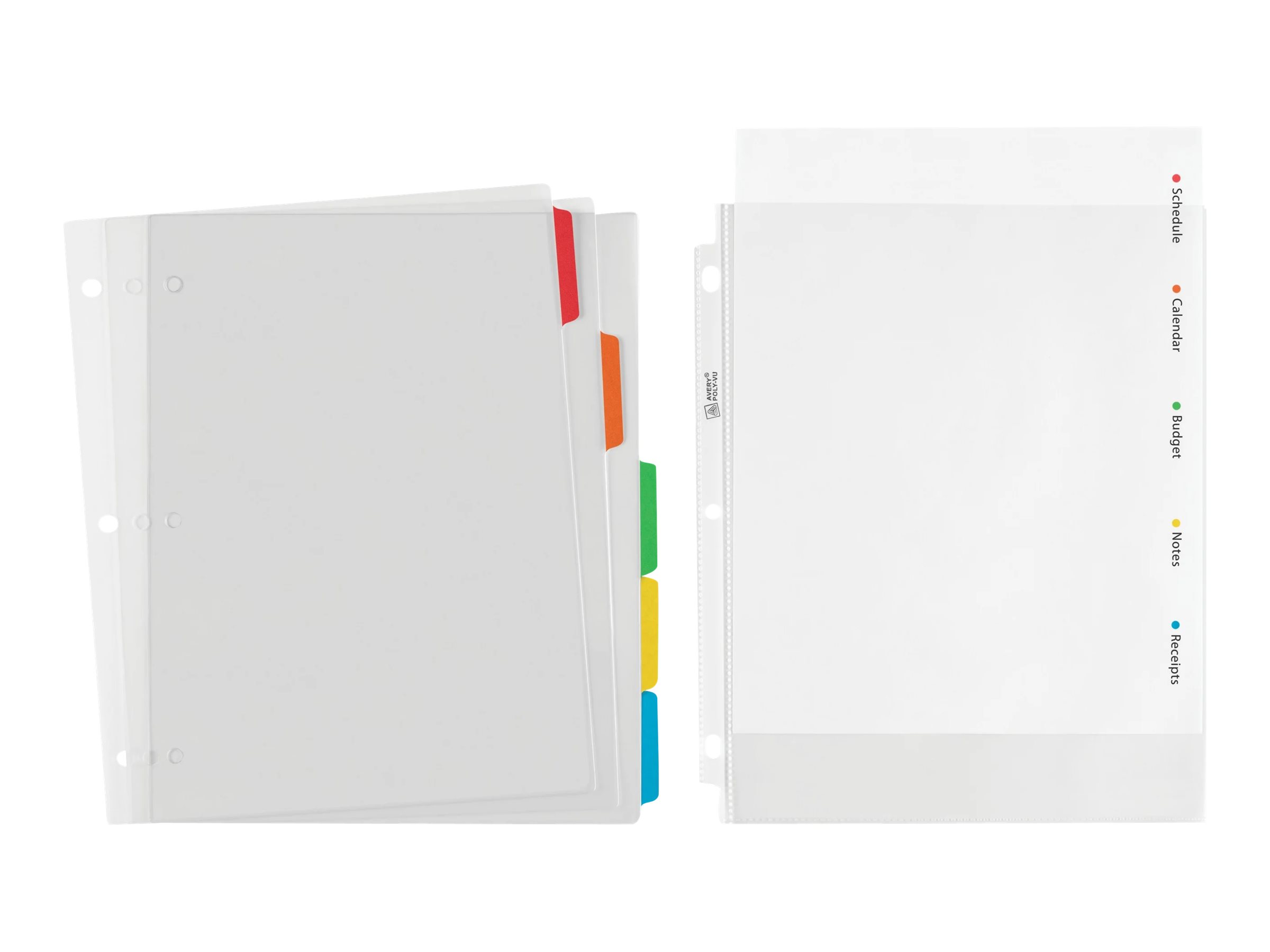 AVERY CLEAR EZ VIEW DIVIDER