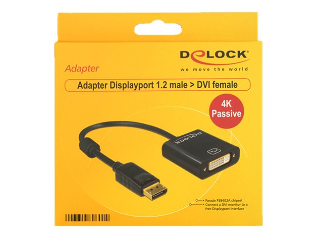 Delock Adapter Displayport 1.2 male > DV – foto 2