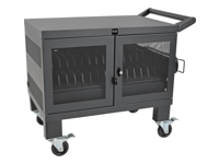 Eaton Tripp Lite Series Charging Station Cart Conversion Kit with Handle, Casters & Cord Manager