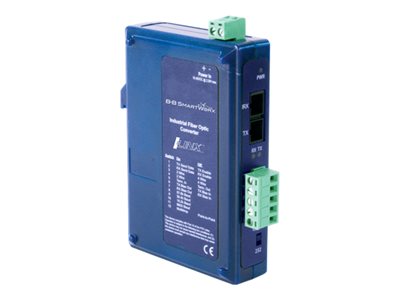B&B ILinX FOSTCDRI-Sx Industrial Serial to Single-mode Fiber Converter