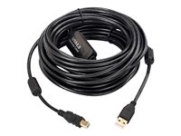 MicroConnect USB 2.0 USB-kabel 15m Sort