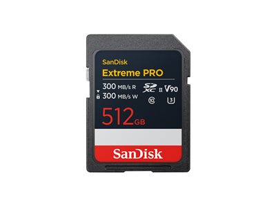Extreme PRO - flash memory card - 512 GB - SDXC UH