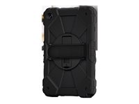 Amzer Tuffen Back cover for tablet rugged silicone, polycarbonate black 11INCH 