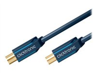 ClickTronic Casual Series RF-kabel Dobbelt afskærmet koaksial 15m