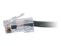 C2G 35ft Cat6 Non-Booted UTP Unshielded Ethernet Network Patch Cable - Plenum CMP-Rated - Black