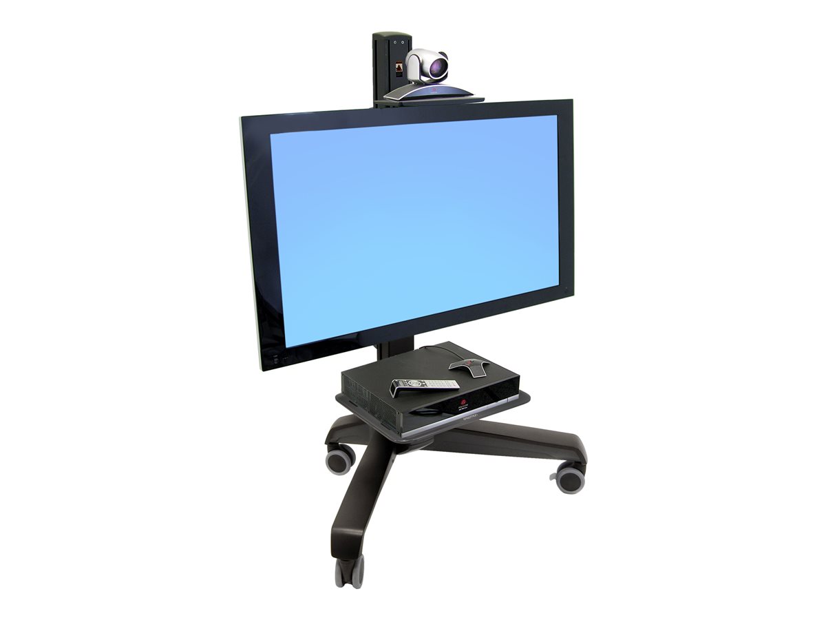 Ergotron Neo-Flex Mobile MediaCenter LD vozík - Technologie konstantní síly - pro Displej LCD - černá – foto 2